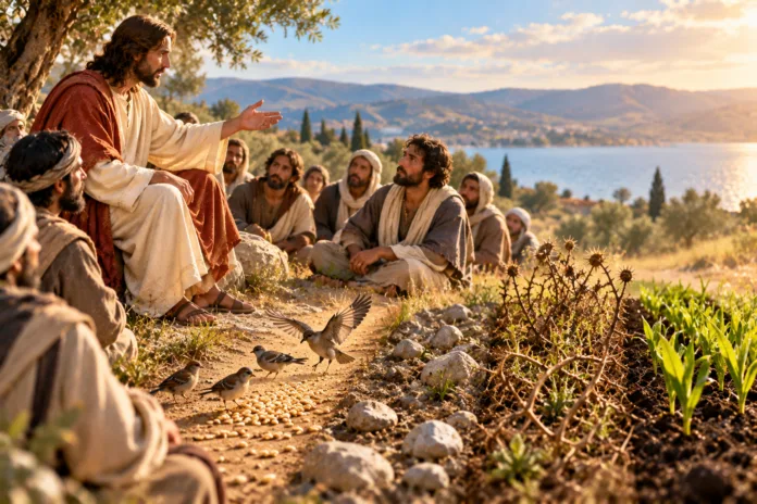 The Sower’s Golden-Hour Lesson